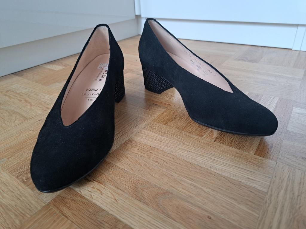 Hassia zwart leren pumps maat 4,5 / maat 37,5 NIEUW, Kleding | Dames, Schoenen, Hassia, Schoenen met lage hakken, Zwart, Nieuw
