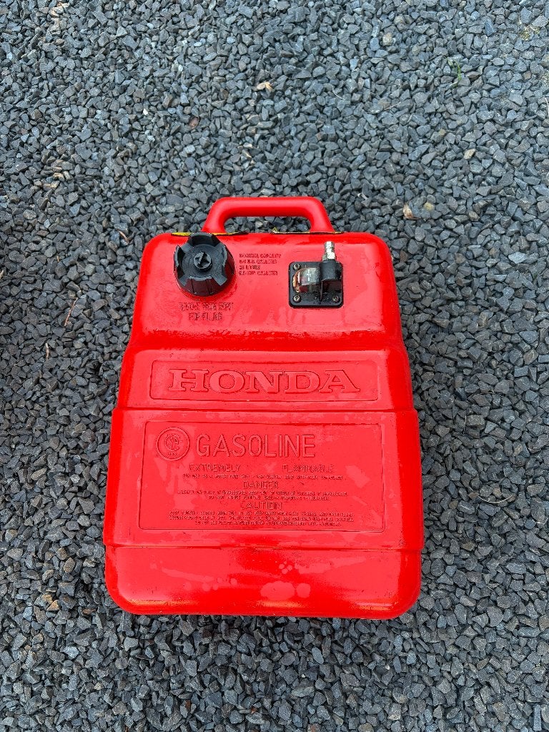 3x Brandstoftank buitenboordmotor 2x Honda 24L, 1x Allpa 12L, Watersport en Boten, Ophalen, Gebruikt, Motor en Techniek, Motorboot