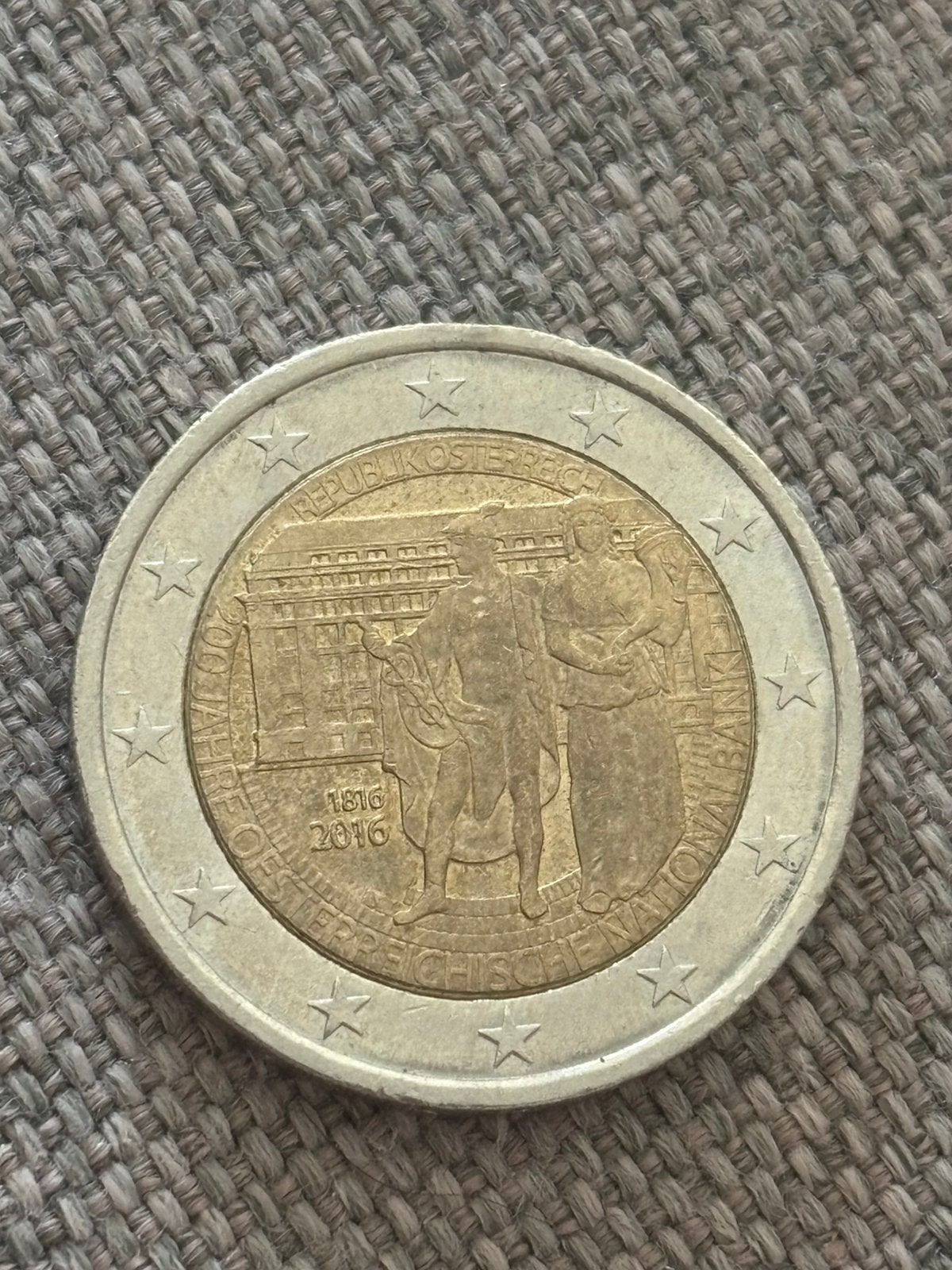 oostenrijkse 2 euro munt, Ophalen of Verzenden, Oostenrijk, 2 euro