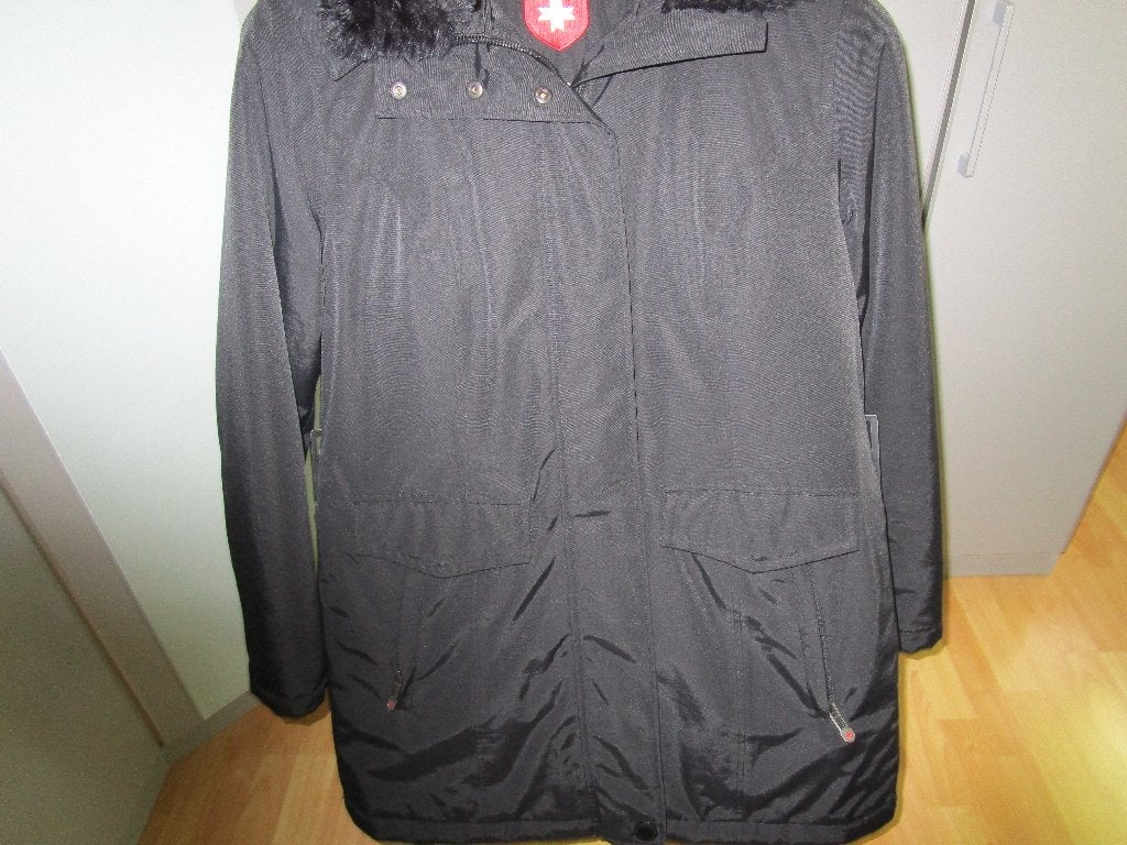 Winterjas  Dames, Kleding | Dames, Jassen | Winter, Maat 38/40 (M), Wellensteyn, Zwart, Ophalen of Verzenden