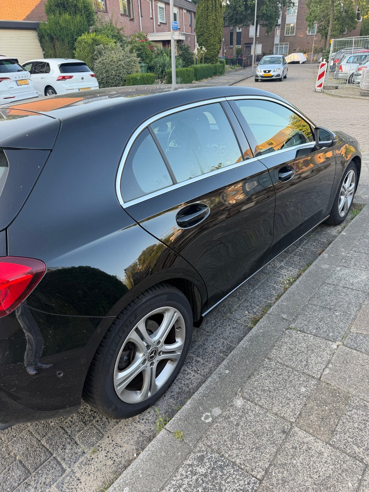 Mercedes-Benz A-Klasse A 200 d 150pk 7G-DCT 2019 Zwart, Auto's, Mercedes-Benz, 745 kg, Euro 6, 4 cilinders, Zwart