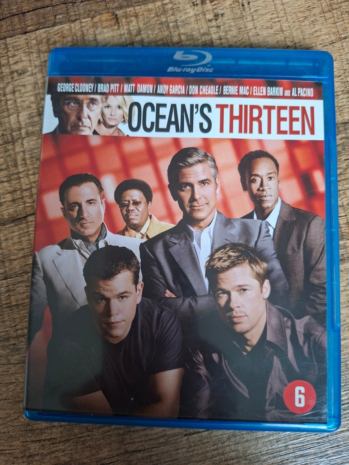 Ocean's Thirteen Blu-ray Disc - Actie/Misdaadfilm, Ophalen of Verzenden, Zo goed als nieuw, Actie