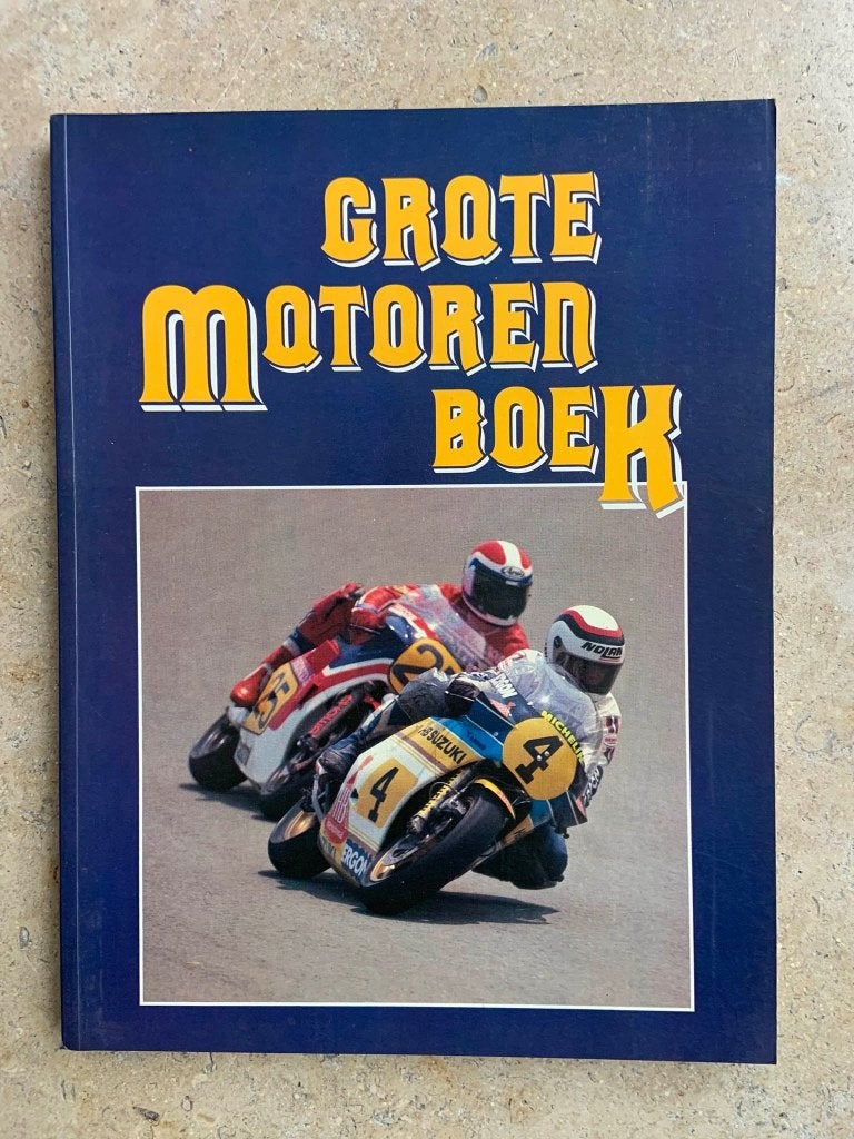 Grote motoren Boek - Ned talig 128 pag. overzicht jaren '80, Verzenden, Zo goed als nieuw, Algemeen