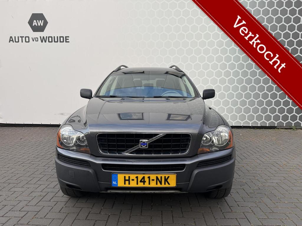 Volvo XC90 2.5 T Exclusive Trekhaak 210PK 7 persoons Airco, Auto's, Volvo, Gebruikt, Beige, 2521 cc, Bedrijf