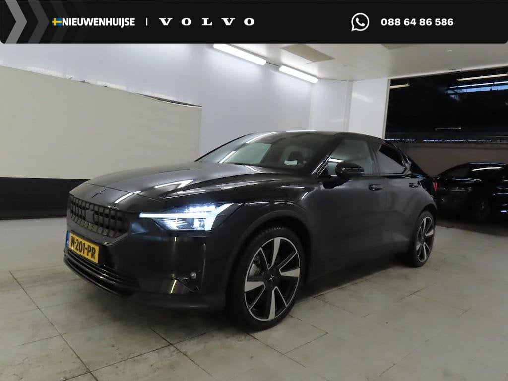 Polestar 2 Long Range Single Motor 78 kWh | Pilot Pack | Ada, Auto's, Polestar, Stof, Gebruikt, 1969 kg, Zwart