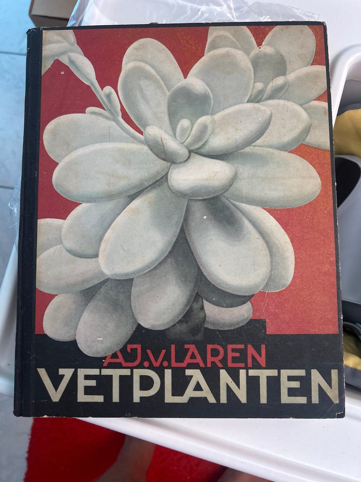 Vetplanten - A.J. van Laren (Vintage Boek), Boeken, Ophalen of Verzenden, Gelezen, Bloemen, Planten en Bomen