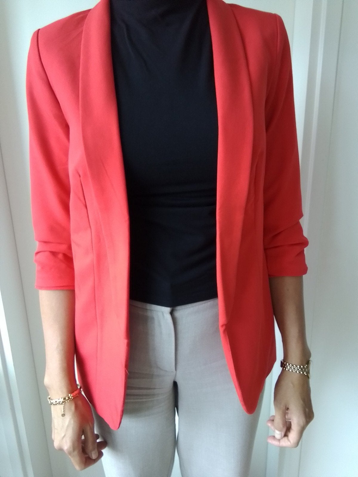 Fel gekleurde blazer,  jasje Pieces mt S, Ophalen of Verzenden, Zo goed als nieuw, Jasje, Maat 36 (S)
