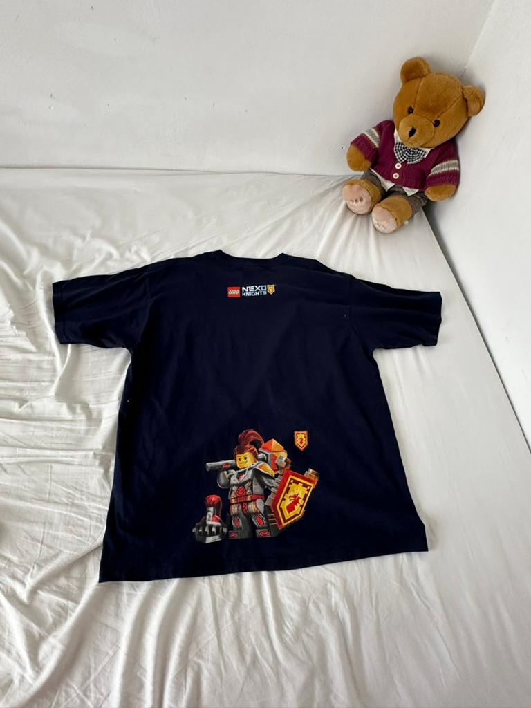 Lego Nexo Knights T-shirt, Ophalen of Verzenden, Zo goed als nieuw, Maat 52/54 (L), Blauw