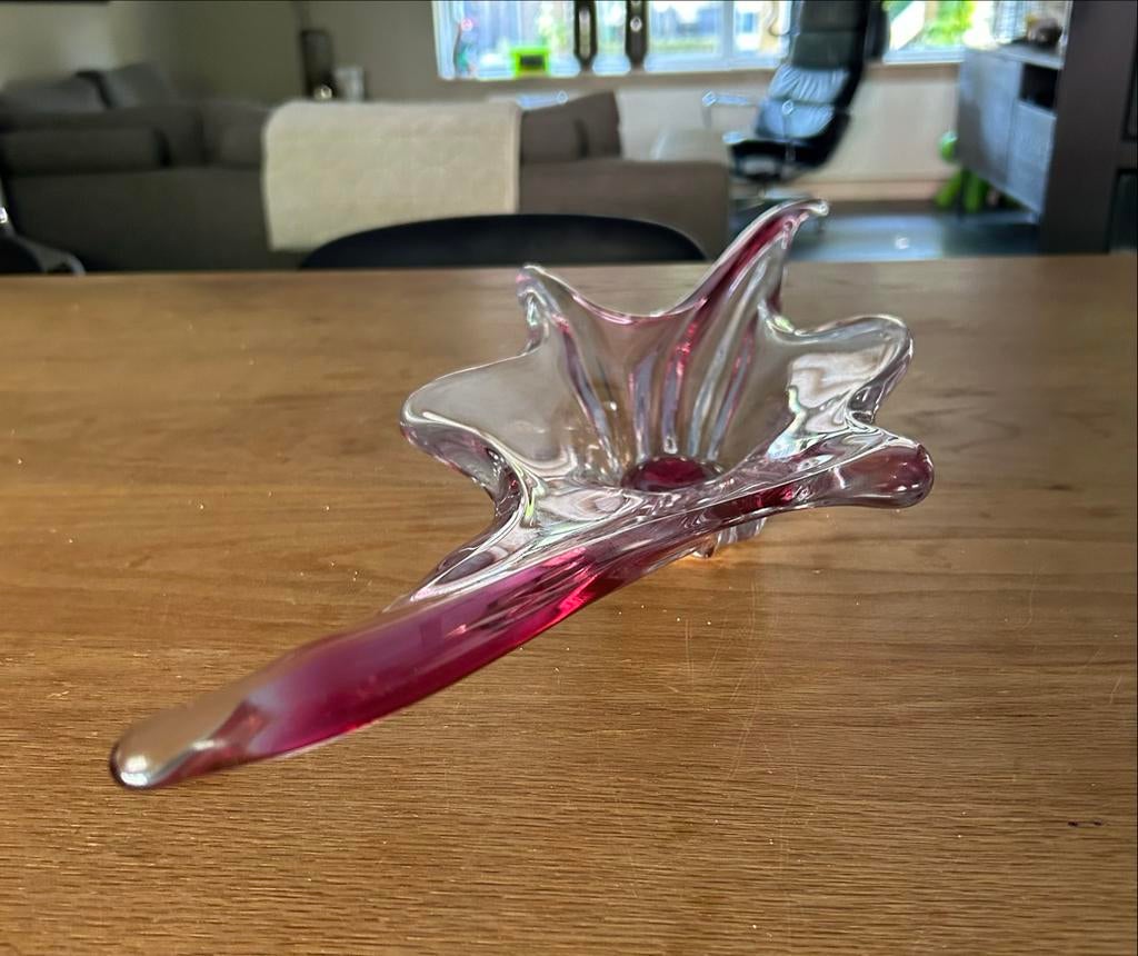 Vintage Murano glazen schaal, Ophalen of Verzenden