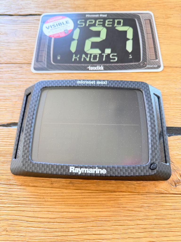 Raymarine Tack Tick Micronet Maxi T215 dual Maxi 2 regels, Ophalen, Zo goed als nieuw