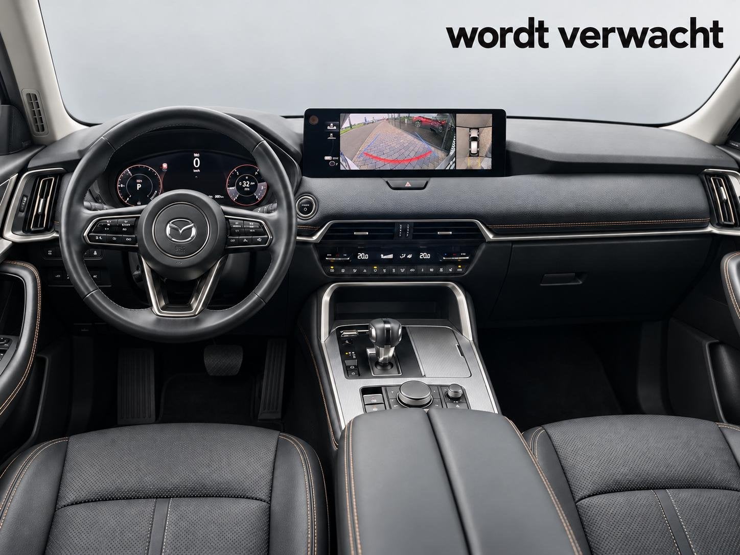 Mazda CX-60 2.5 e-SkyActiv PHEV Homura | Panoramadak | Trekh, Auto's, Automaat, Gebruikt, 4 cilinders, Bedrijf