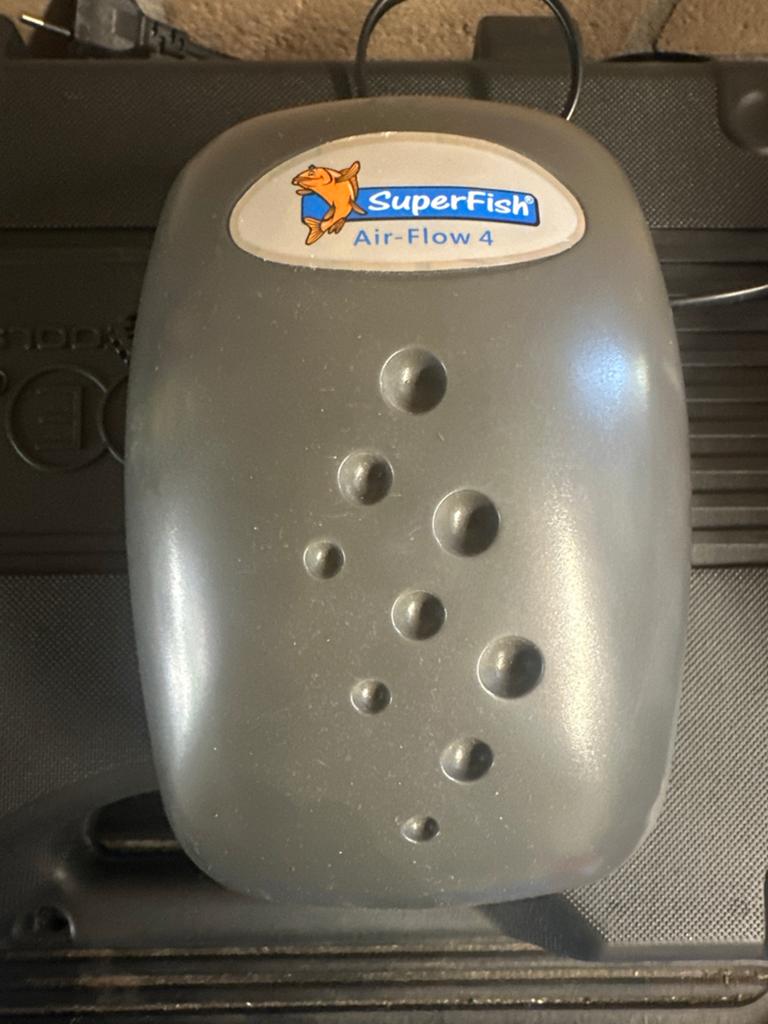 Superfish Air Flow vijverluchtpomp, Dieren en Toebehoren, Vissen | Aquaria en Toebehoren, Ophalen, Pomp, Gebruikt, Superfish