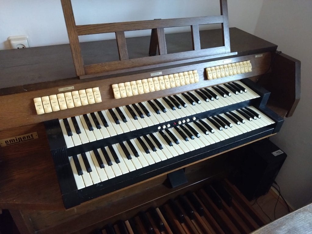 Eminent orgel, Ophalen, Gebruikt, 2 klavieren, Orgel