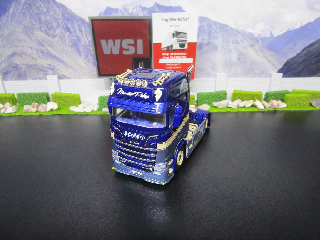 Wsi 01-4787 Scania S Highline CS20H 4x2 , Martin Pakos, Hobby en Vrije tijd, Modelauto's | 1:50, Ophalen, Nieuw, Bus of Vrachtwagen