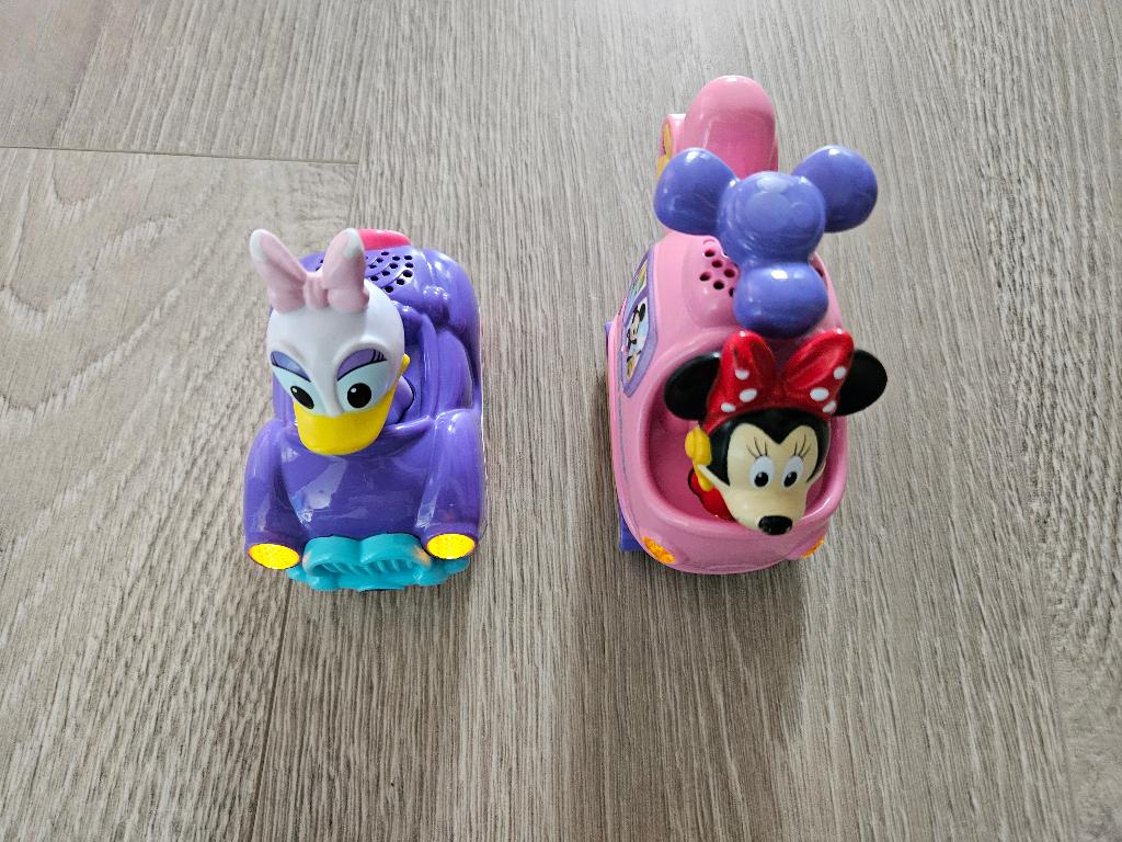 VTech Toet Toet Auto's - Disney Katrien Cabrio Minnie Mouse, Kinderen en Baby's, Speelgoed | Vtech, Ophalen, Gebruikt, 2 tot 4 jaar