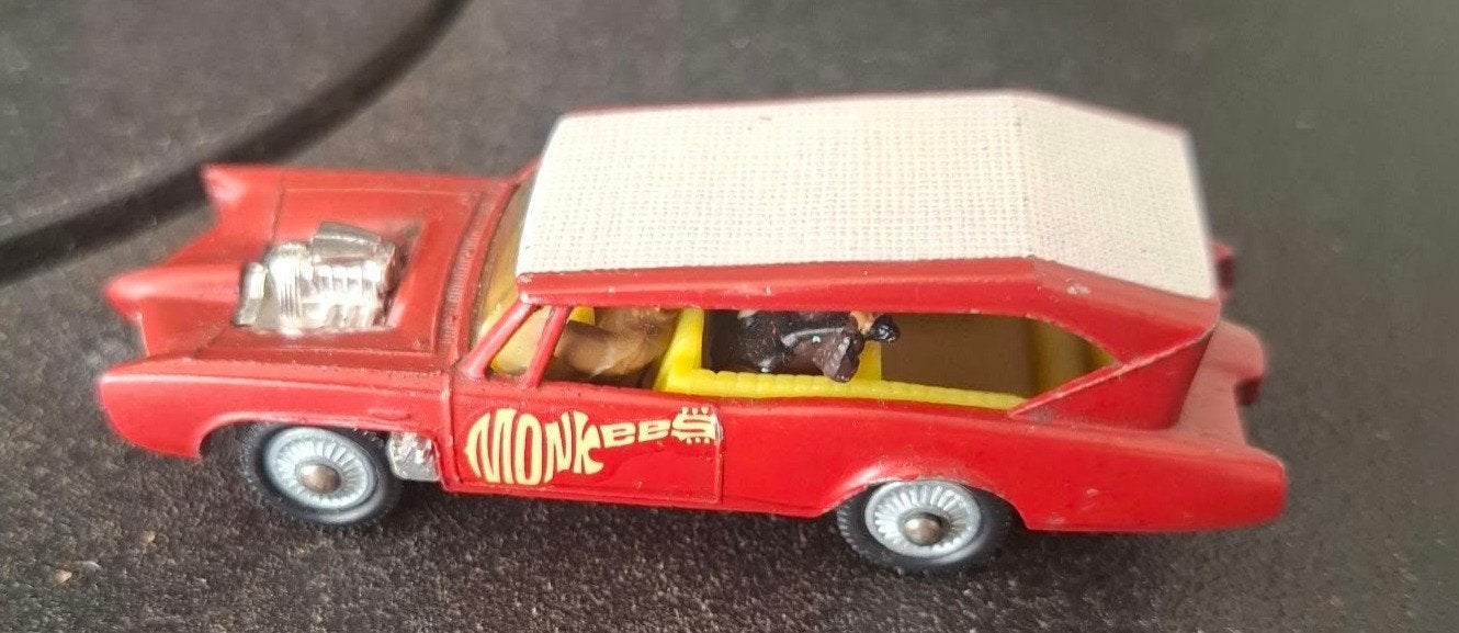 Zeldzame Husky Monkeemobile - Vintage Speelgoedauto, Verzenden, Gebruikt, Auto