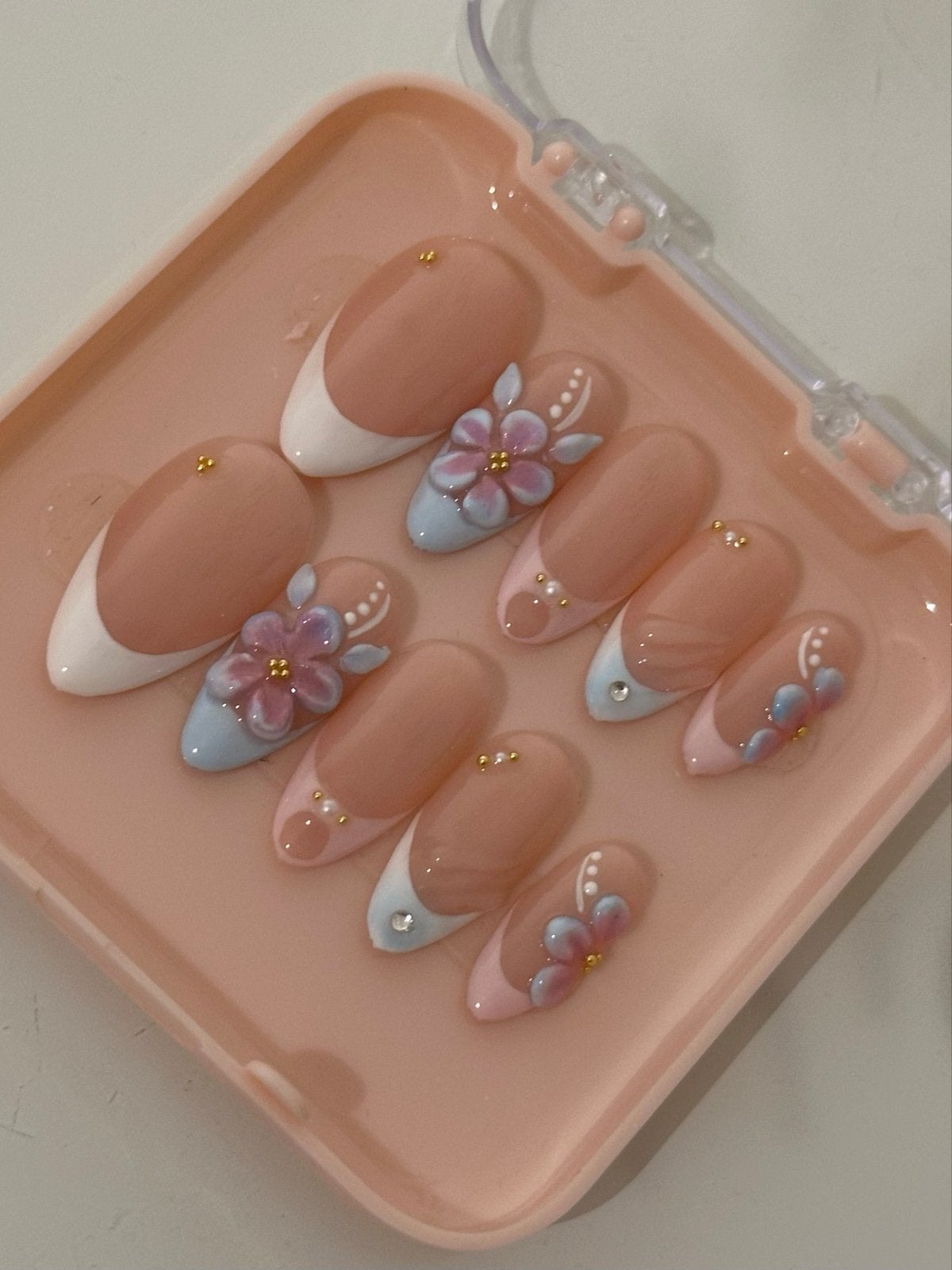 Summer press on nails, Ophalen of Verzenden, Nieuw, Overige typen
