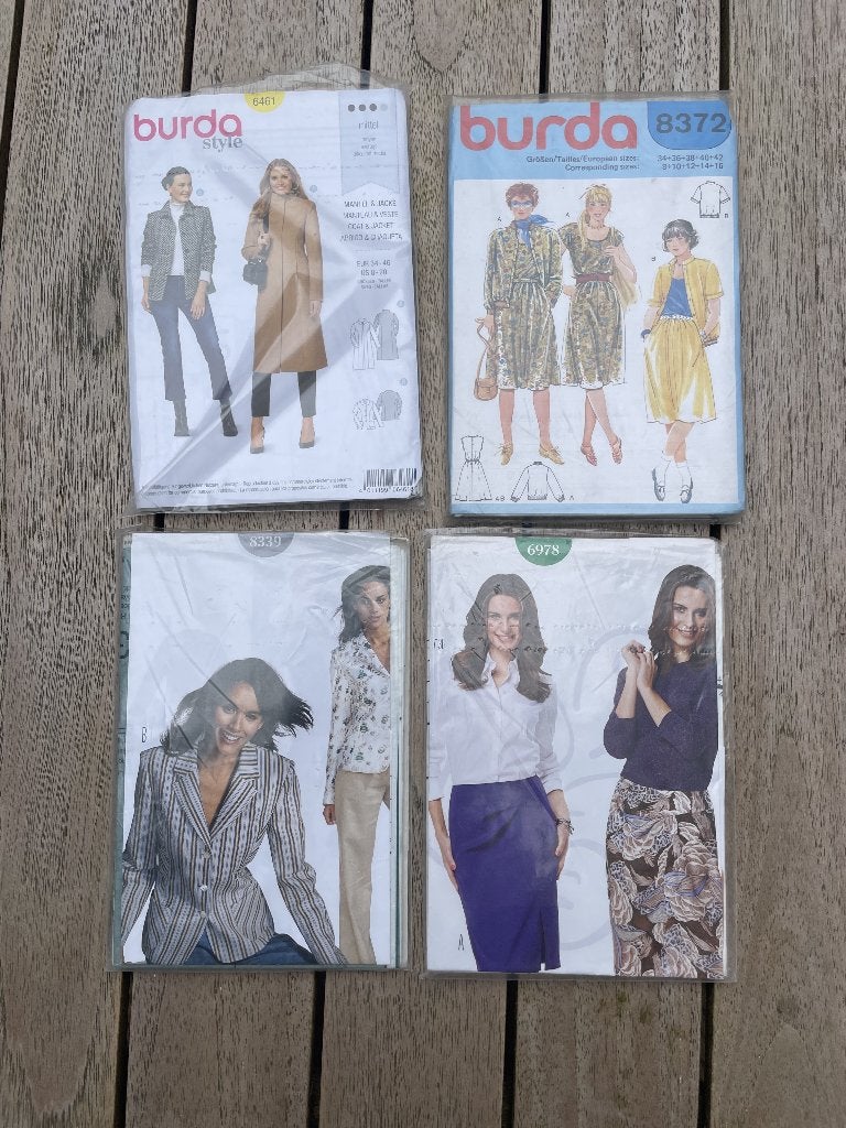 Burda naaipatronen divers, Overige typen, Vrouw, Zo goed als nieuw, Burda