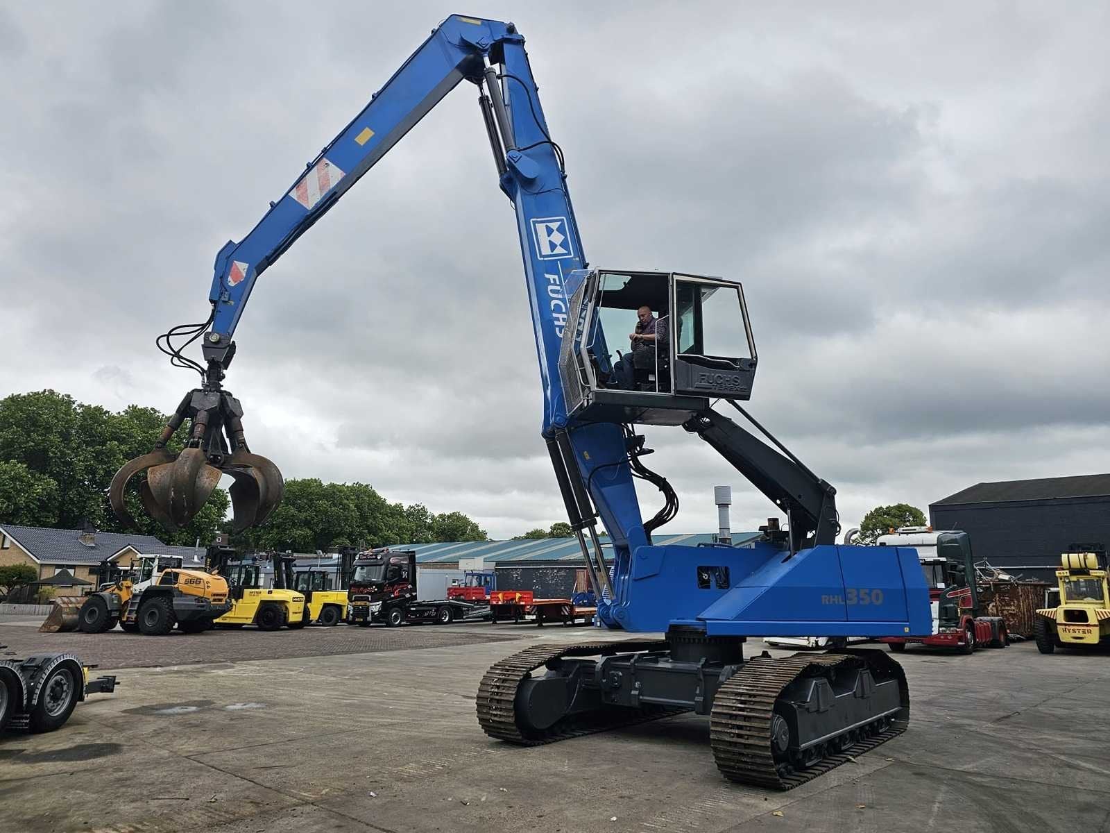 2003 Fuchs Terex RHL 350 overslagkraan, Graafmachine