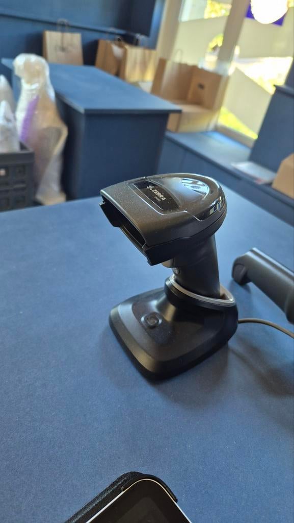 Barcodescanner Zebra Set met Oplader (2 stuks), Zakelijke goederen, Kantoor en Winkelinrichting | Kassa's en Betaalsystemen, Ophalen of Verzenden