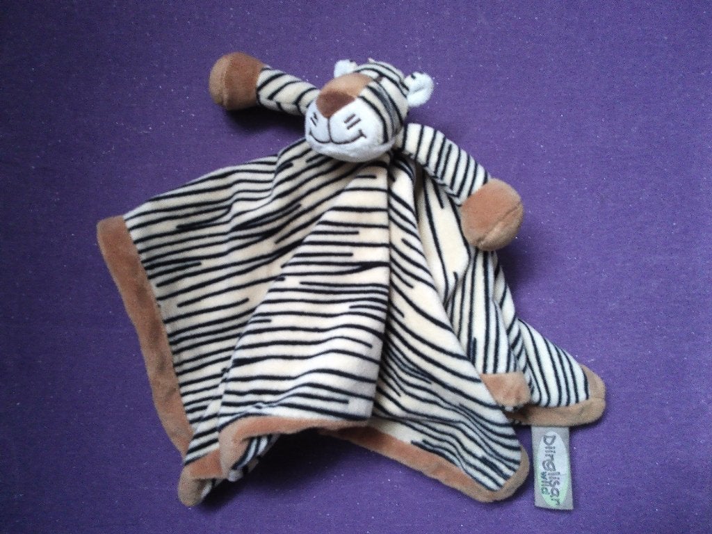 TEDDYKOMPANIET Knuffeldoekje TIJGER DIINGLISAR WILD **Nieuw*, Overige merken, Nieuw, Ophalen of Verzenden, Met label