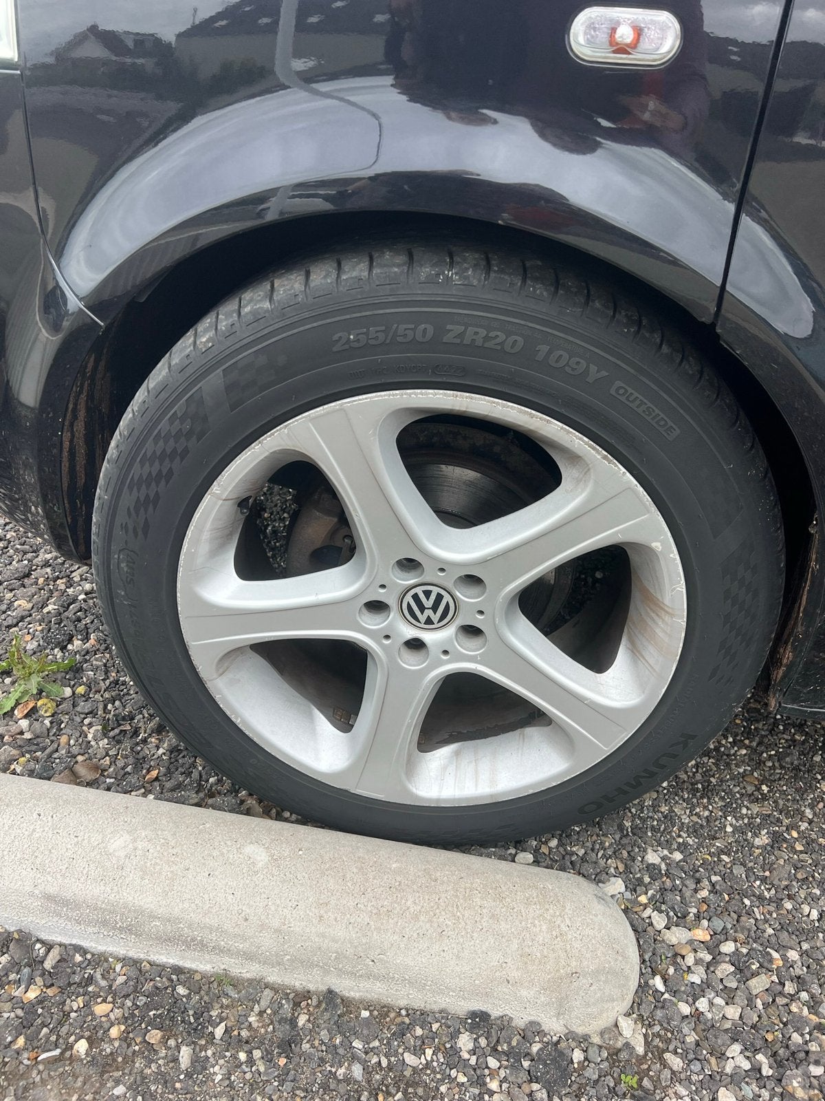 Kumho ecsta 255 50 zr 20 orgineel volkswagen Velgen 5x120, 255 mm, Banden en Velgen, Ophalen of Verzenden, 20 inch