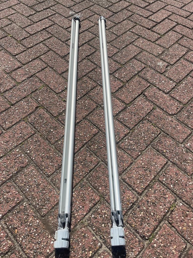 Fiamma staanders/liggers/scharnierset compleet., Ophalen, Gebruikt