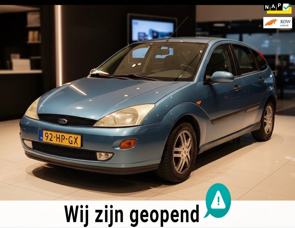 Ford Focus 1.6-16V Collection-1 jaar apk-elek ramen, 1596 cc, 101 pk, 1052 kg, 4 cilinders