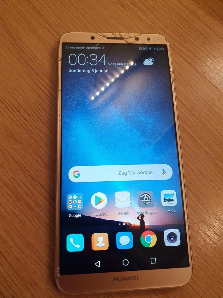 Huawei Mate 10 Lite, Ophalen of Verzenden, Gebruikt