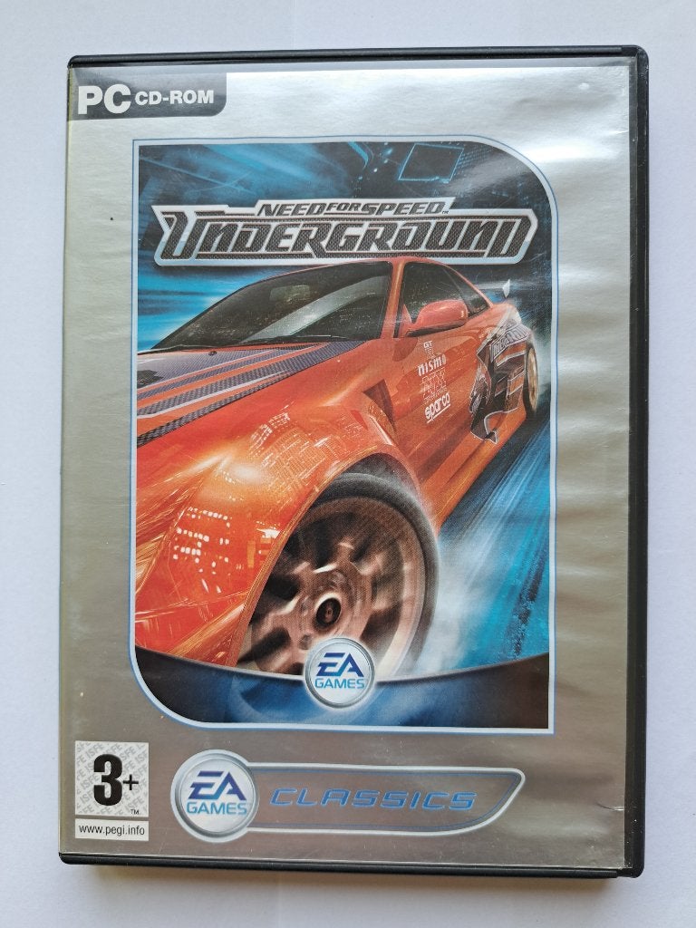 Pc cd-rom Need for speed Underground, Spelcomputers en Games, Games | Pc, Gebruikt, 1 speler, Racen en Vliegen, Ophalen of Verzenden