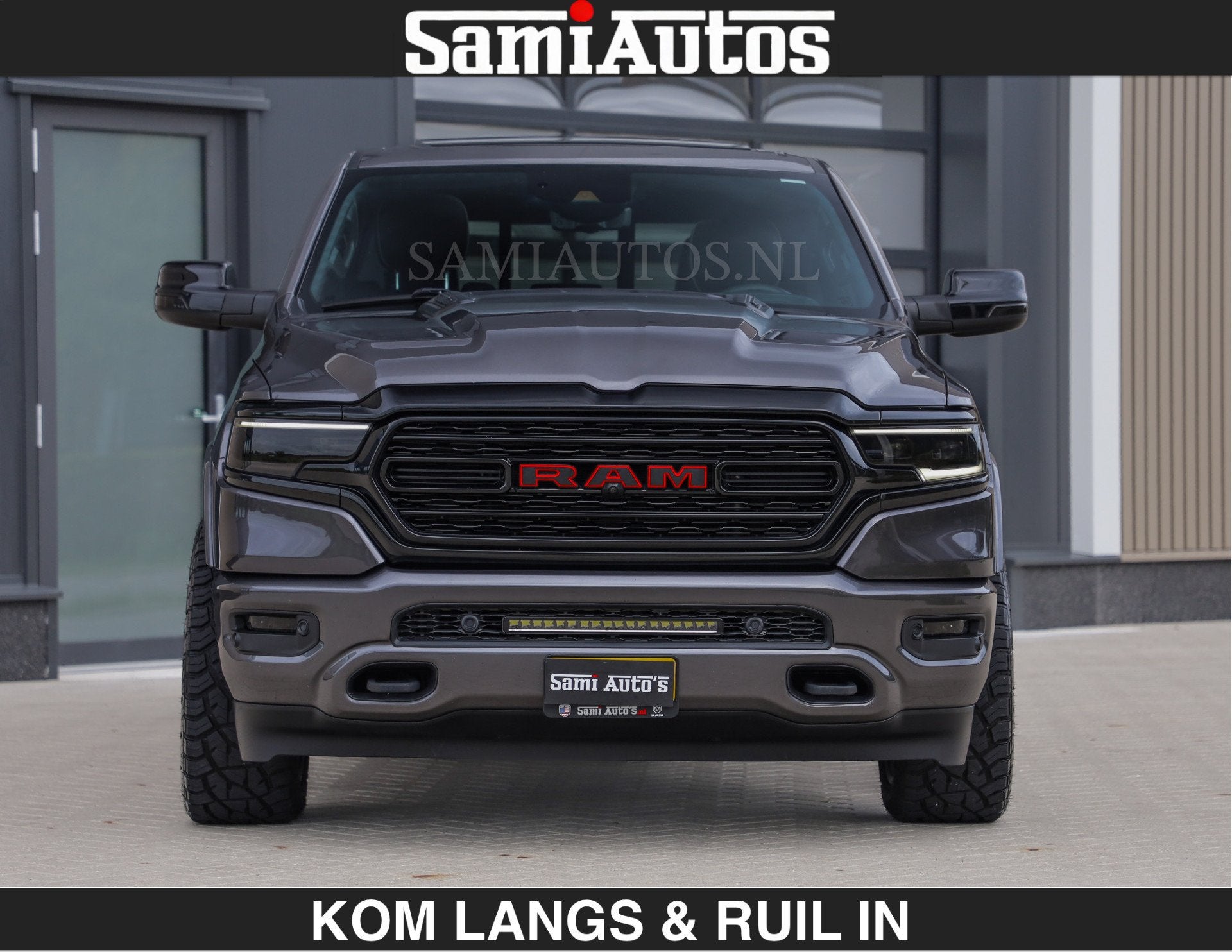 Dodge Ram MARGE + INCL BPM | LIMITED RED LINE 5.7 V8 HEMI |, Auto's, Automaat, Dealer onderhouden, Gebruikt, 5654 cc