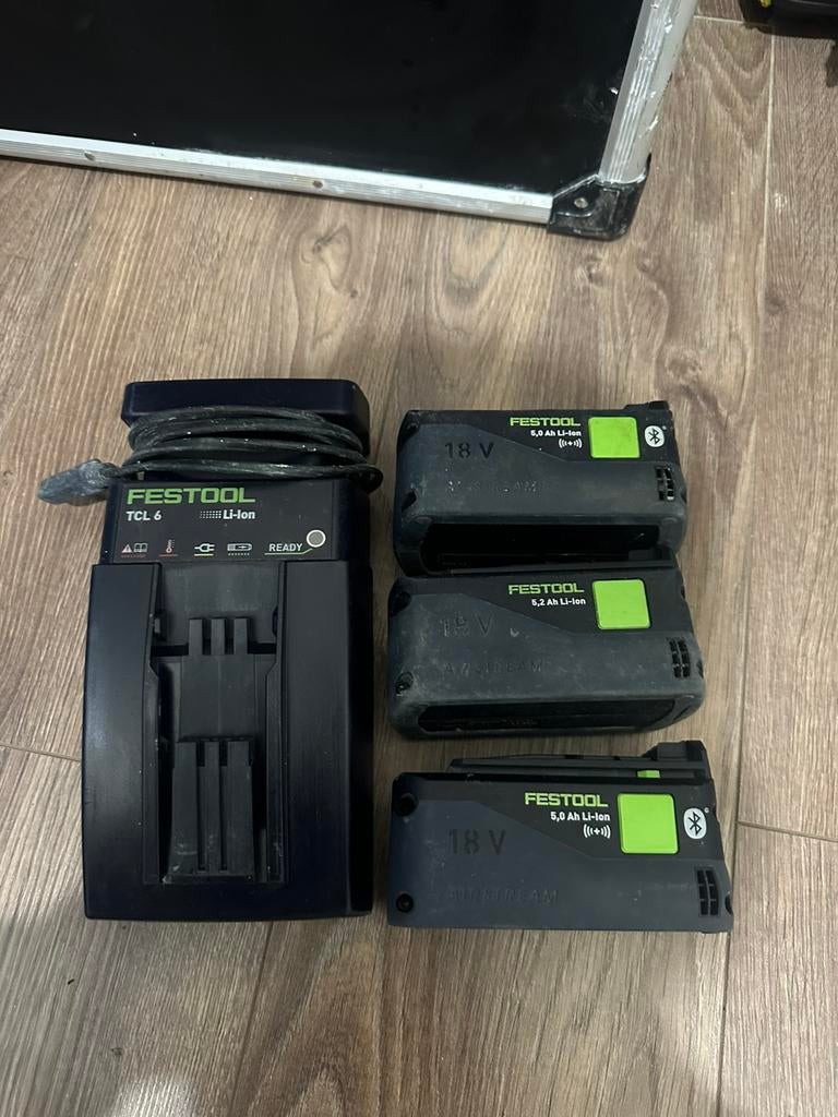 Festool accu, Ophalen, Zo goed als nieuw