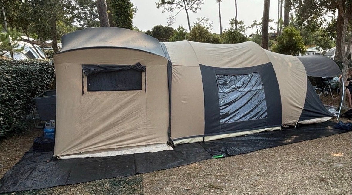 Cabanon Mercury Basic 2017 - Ruime gezinsvouwwagen(6-8 pers), Ophalen, Beige, Cabanon, Aanwezig