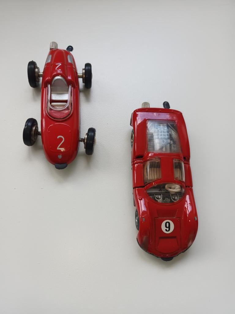 Vintage rode raceauto's Porsche van Schuco, Gebruikt, Auto, Ophalen of Verzenden, Onbekend
