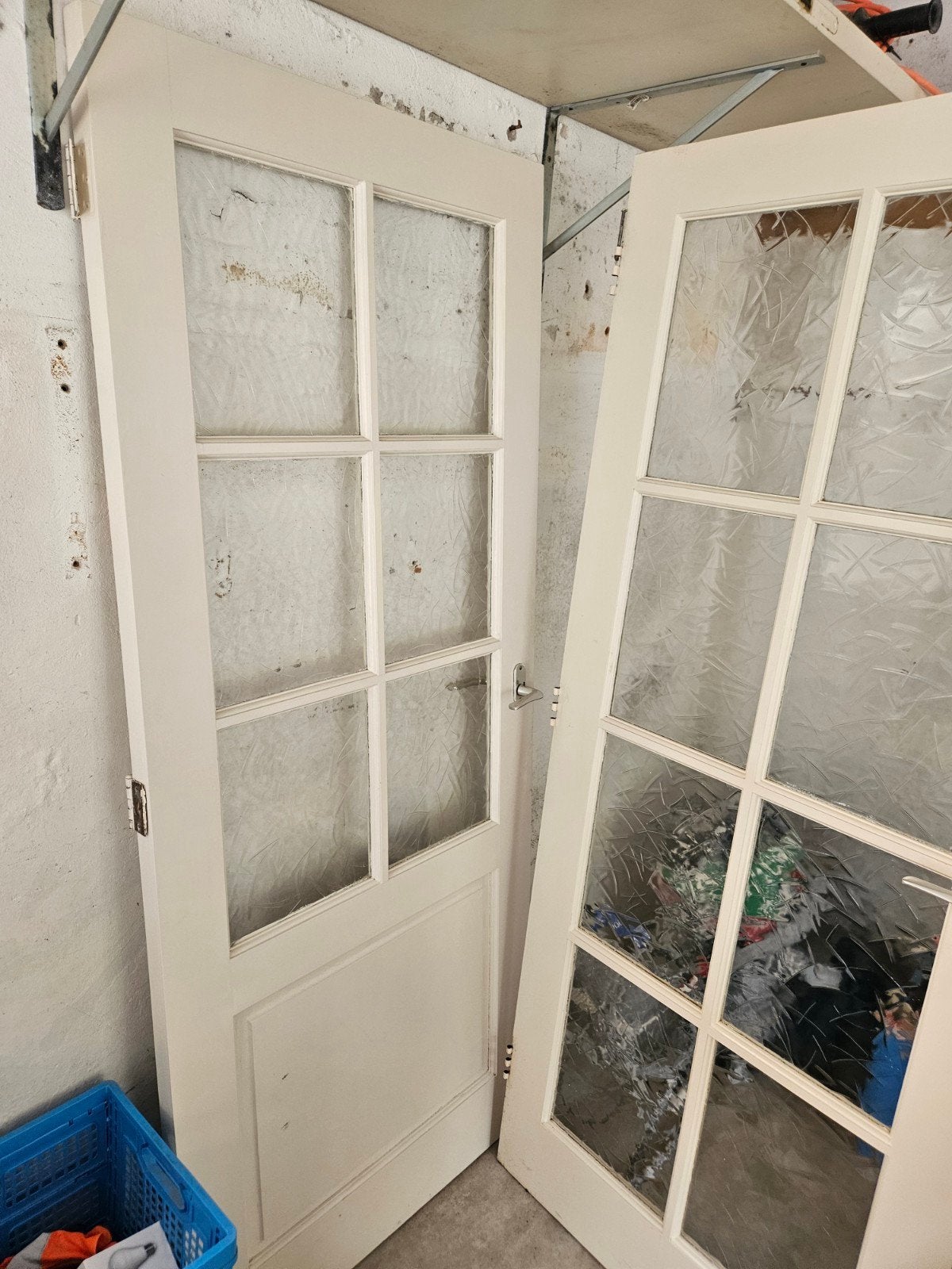Binnendeuren 82,5x201 links en rechts, Ophalen, Gebruikt, Binnendeur, 200 tot 215 cm