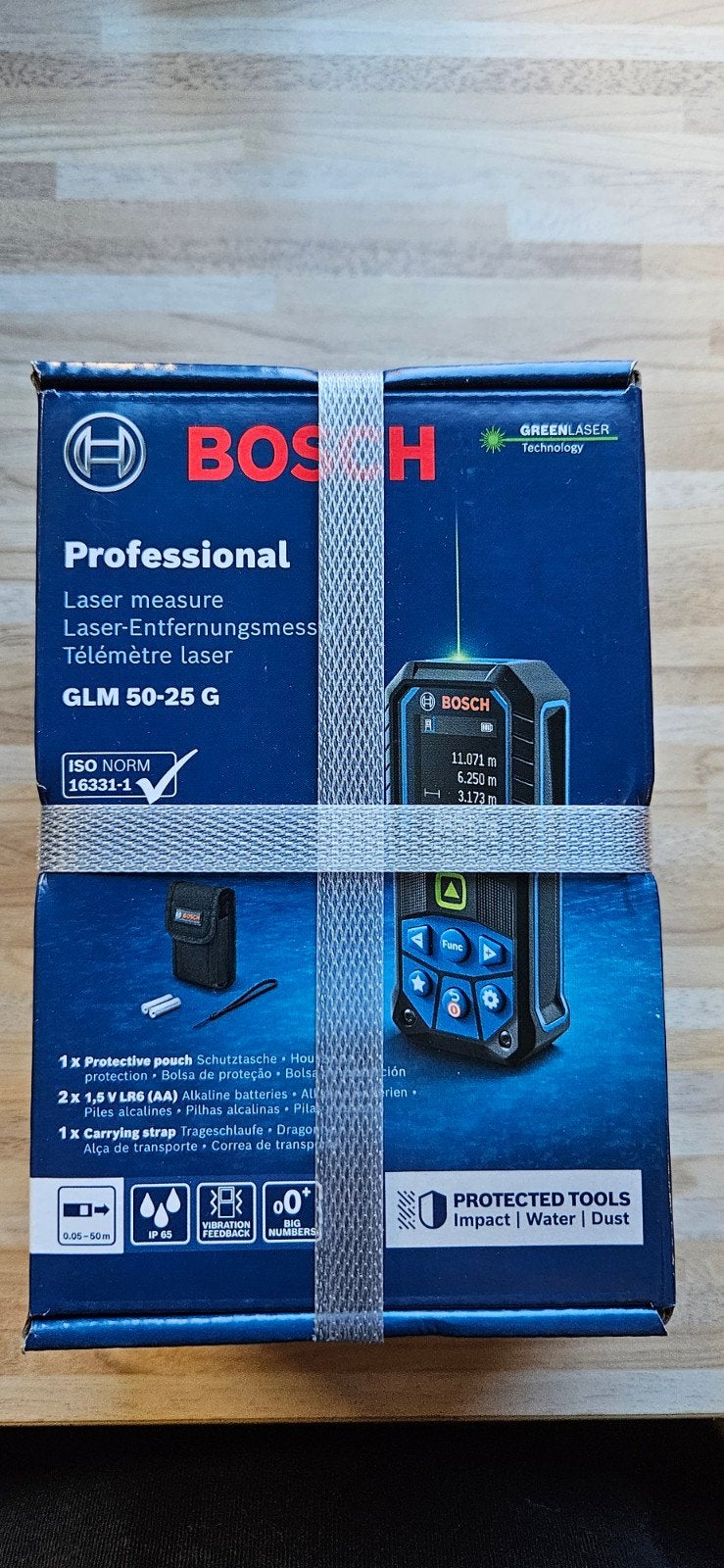 Bosch Professional Laser Afstandsmeter GLM 50-25 G Nieuw, Doe-het-zelf en Verbouw, Ophalen of Verzenden, Nieuw