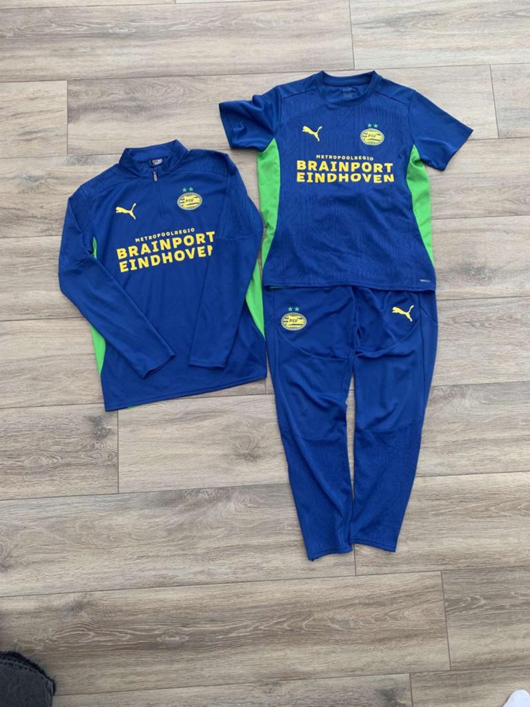PSV Trainingspak + vest, Blauw, Nieuw, Ophalen of Verzenden, Maat 46 (S) of kleiner