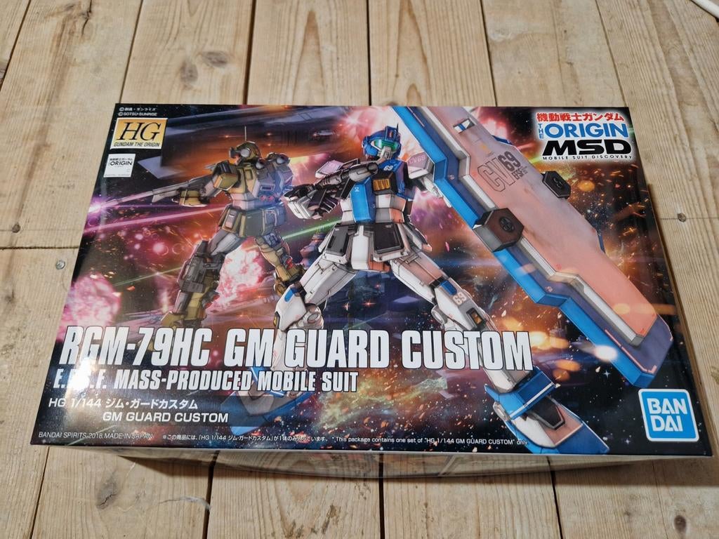 Bandai Model kit gundam guard custom HG, Ophalen of Verzenden, Nieuw, Groter dan 1:35