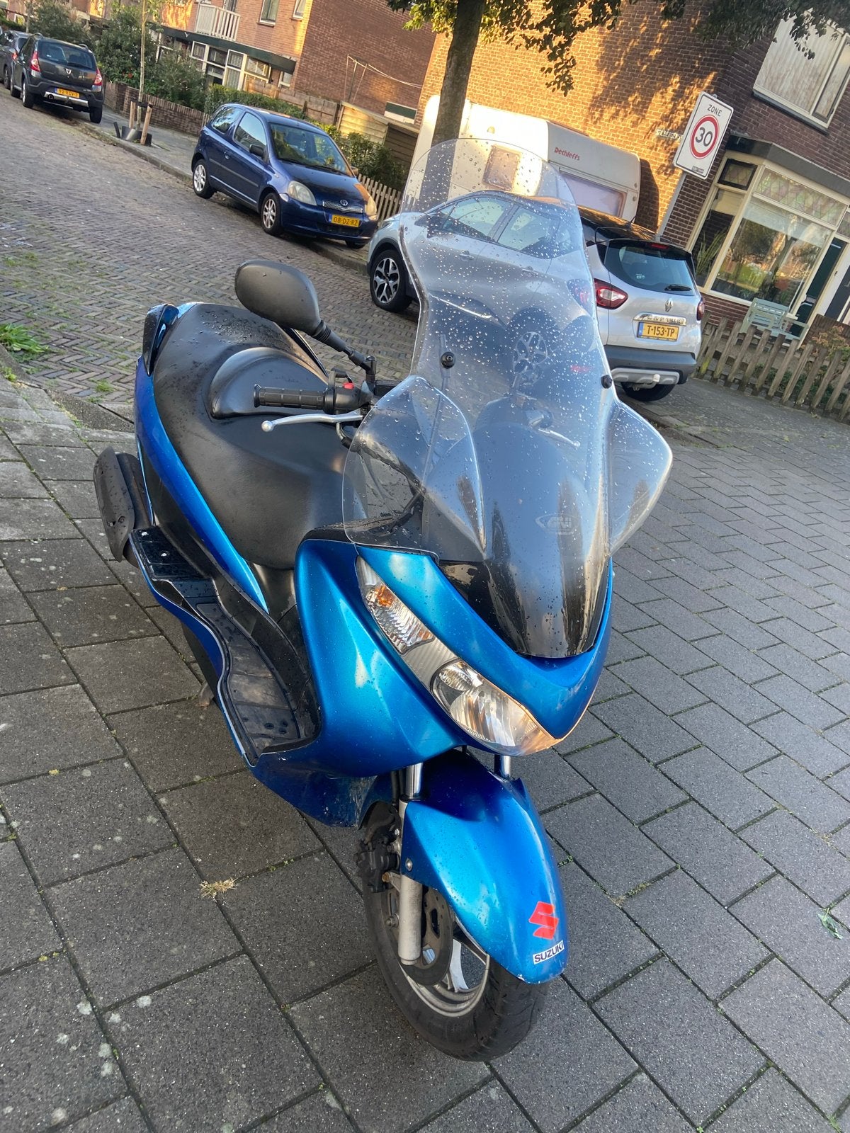Suzuki AN200 met verwarmde handvatten, Ophalen of Verzenden