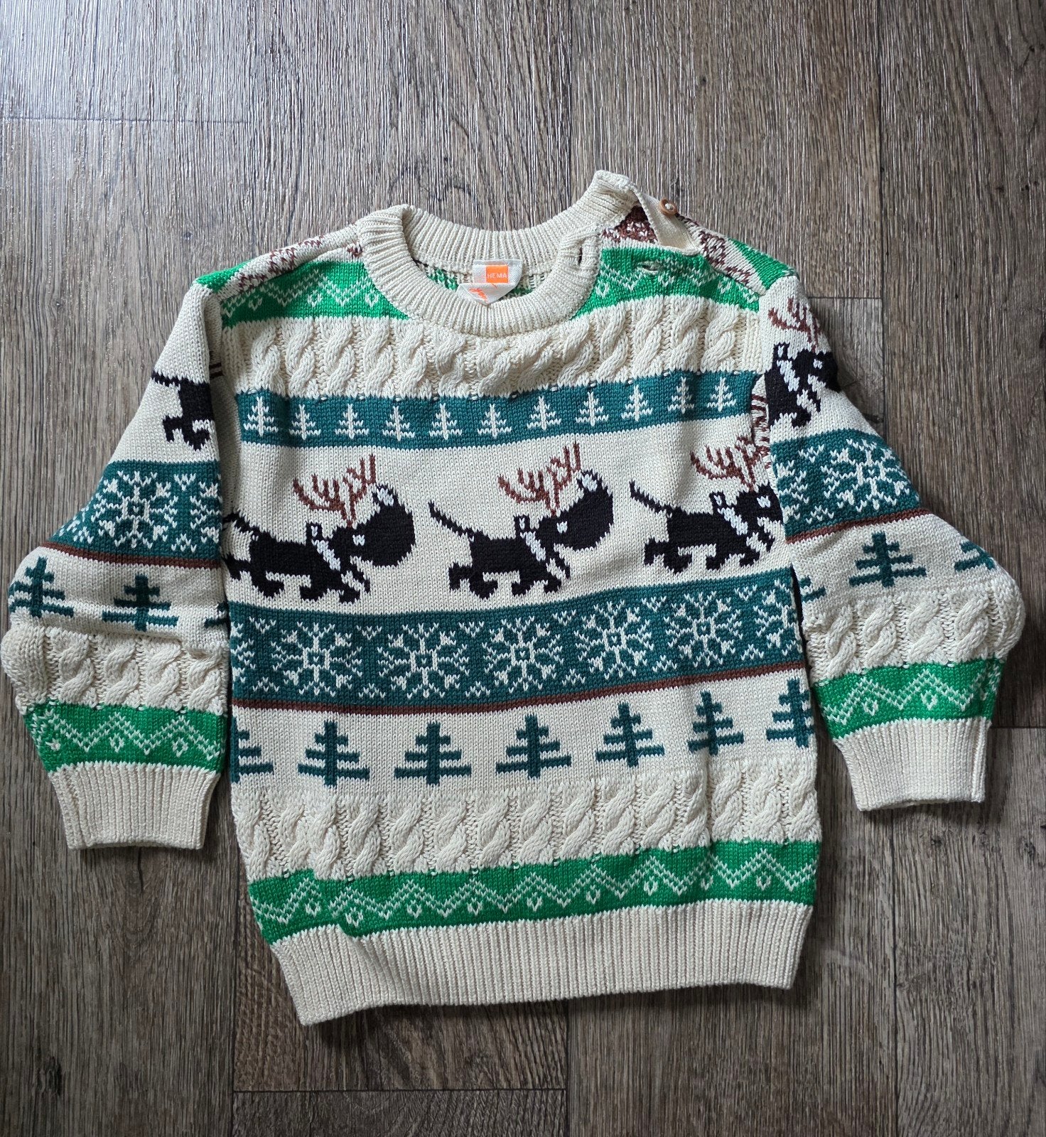 Takkie Kersttrui Maat 92, Jongen of Meisje, Trui of Vest, Ophalen of Verzenden, Zo goed als nieuw