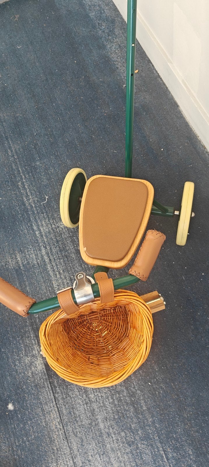 Banwood driewieler in groen, Ophalen of Verzenden, Gebruikt, Minder dan 16 inch, Banwood