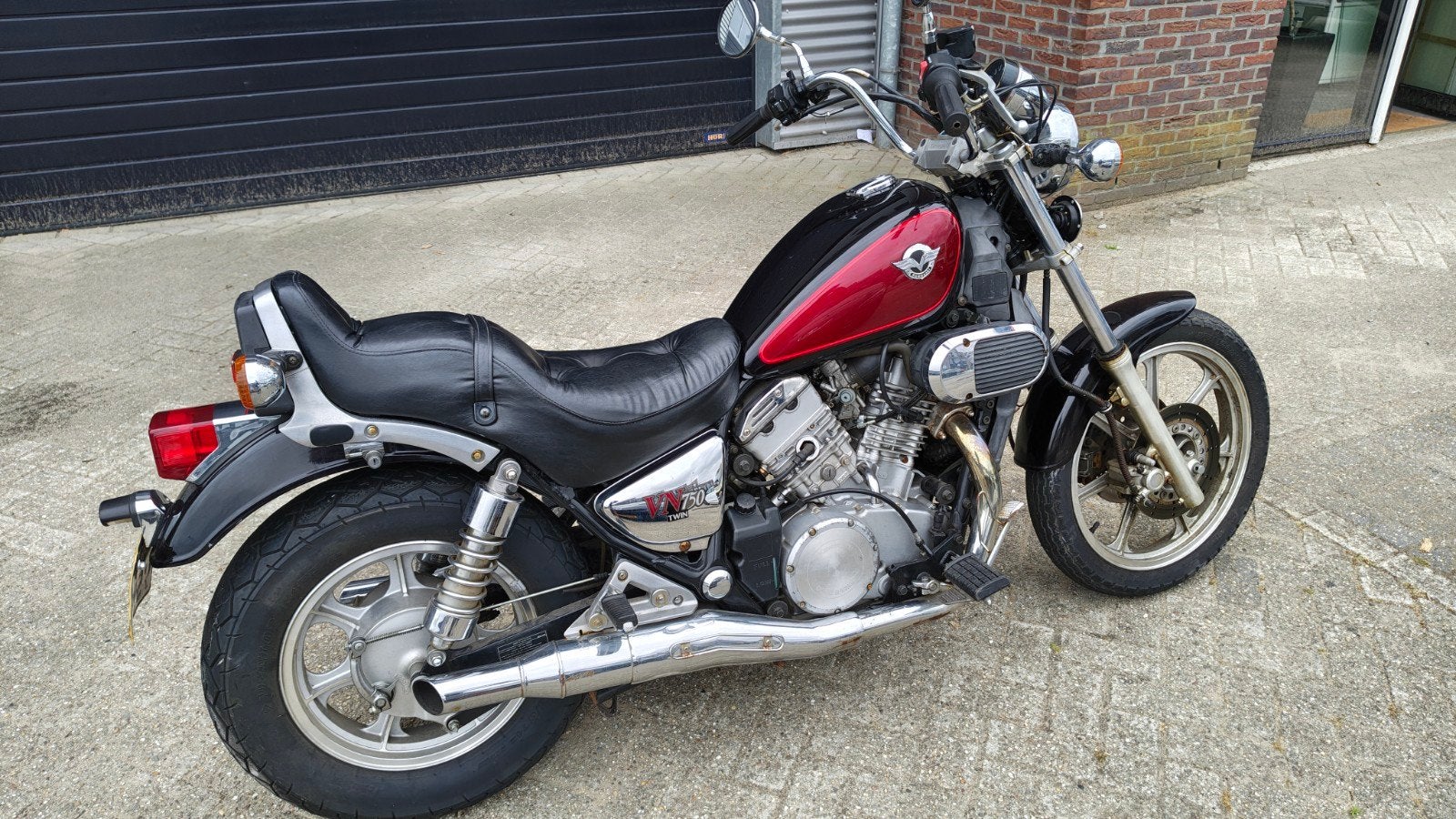 Kawasaki VN750 Twin - Klassieke Chopper, Ophalen