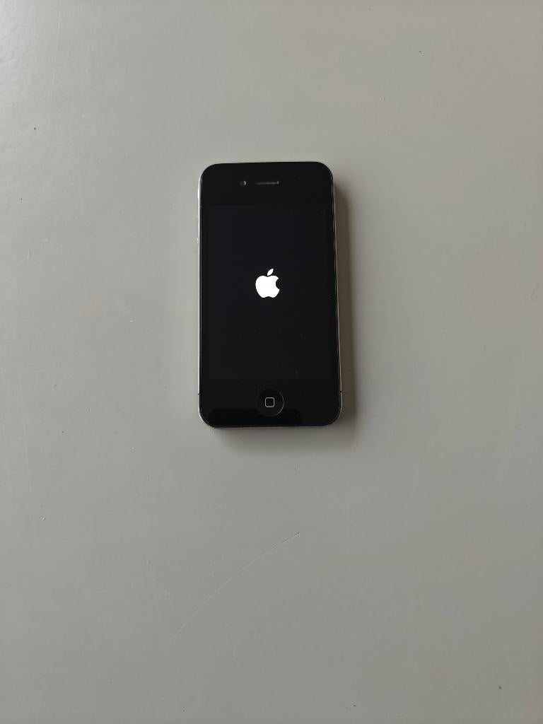 iPhone 4 (16Gb) Zwart, Telecommunicatie, Mobiele telefoons | Apple iPhone, Gebruikt, 16 GB, Zwart, Ophalen of Verzenden