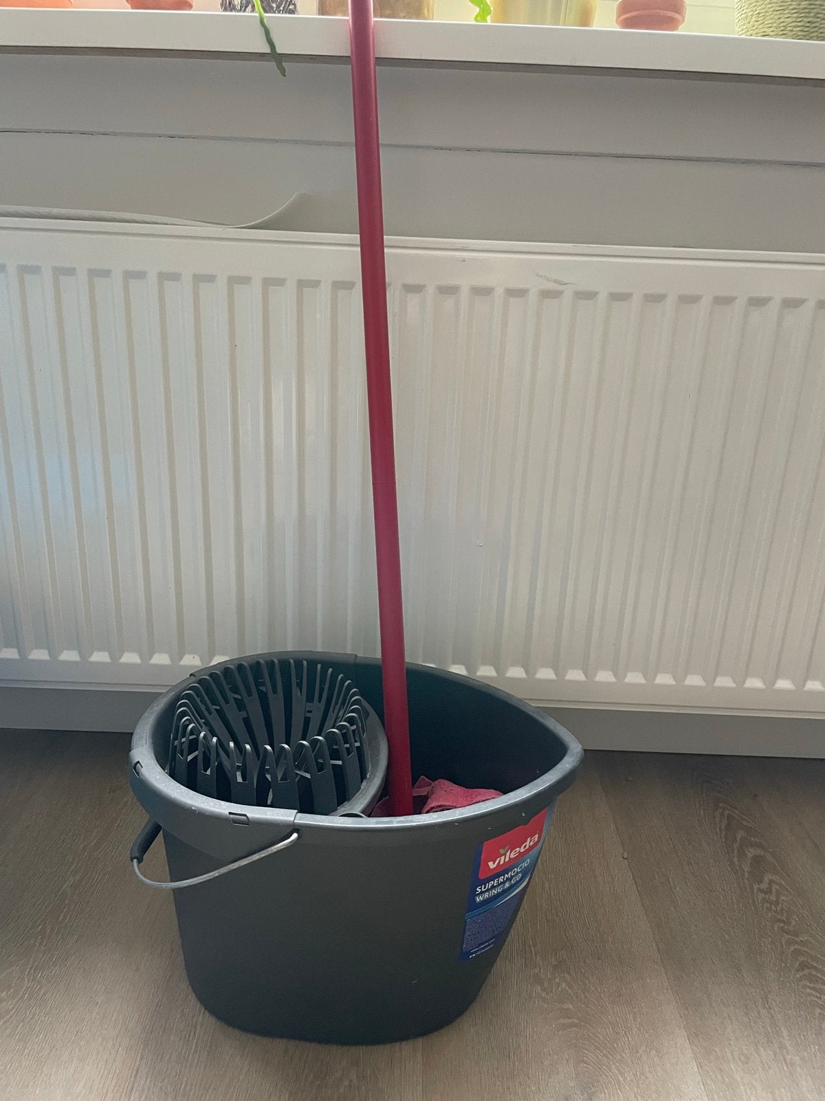 Vileda SuperMocio emmer met wringer, Ophalen, Dweilemmer, -bak, of -wagen