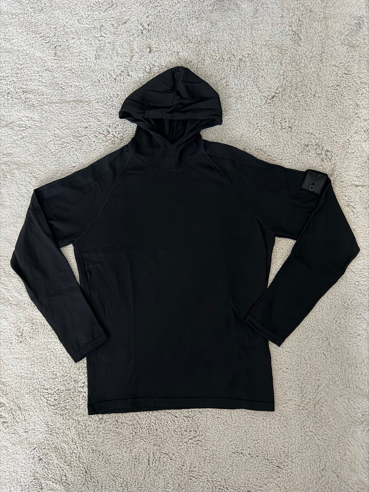 Stone Island x Shadow Project Zwarte Wollen Hoodie S, Ophalen of Verzenden, Zo goed als nieuw, Stone Island