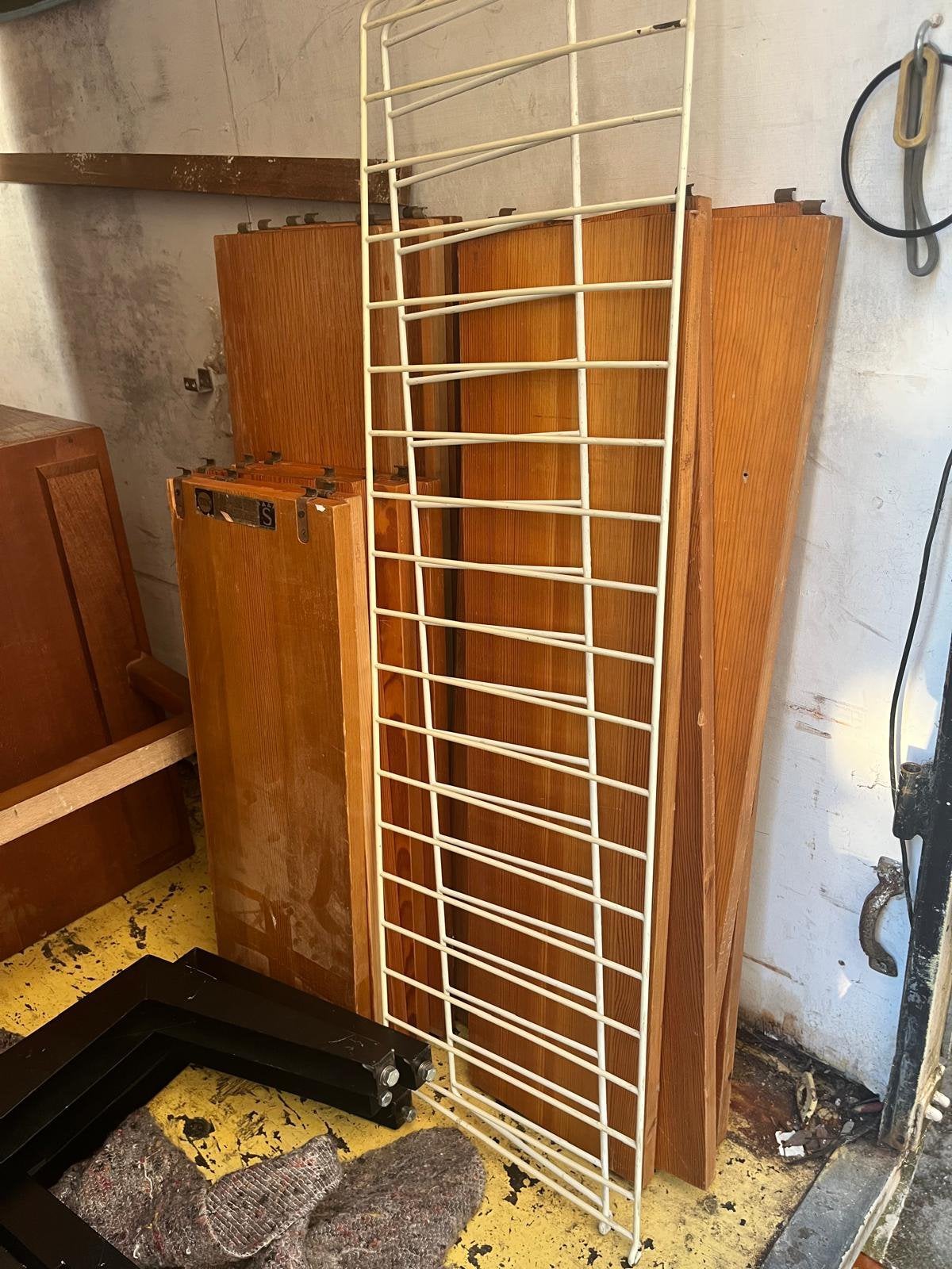 Vintage wandmeubel Nisse Strinning String System –Restpartij, Huis en Inrichting, Kasten | Wandmeubels, Ophalen, Gebruikt, Minder dan 150 cm