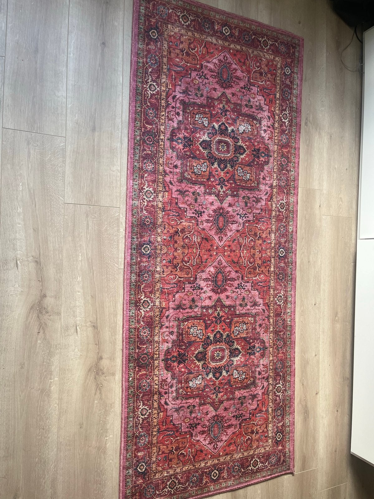 Oosterse Loper Roze Roodtint 80x120 cm - Nieuw, 100 tot 150 cm, Nieuw, Rechthoekig, Rood
