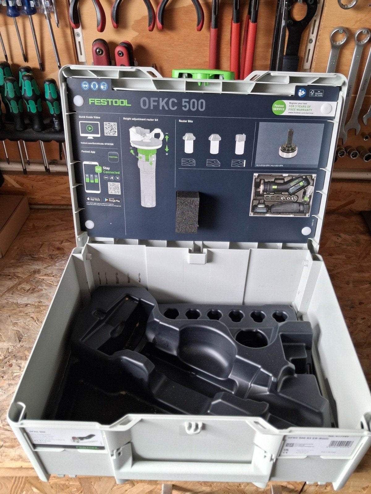 systainer voor ofkc500 kantenfrees festool, Ophalen of Verzenden, Nieuw, Overige typen, Variabele snelheid