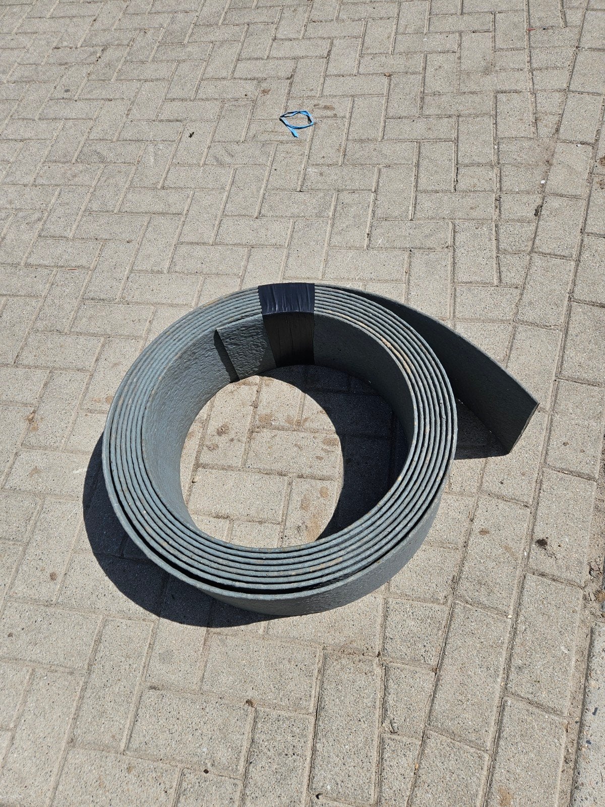 Borderrol (grijs) 14.0 meter x 20cm breed, Ophalen, Minder dan 100 cm, Minder dan 25 cm