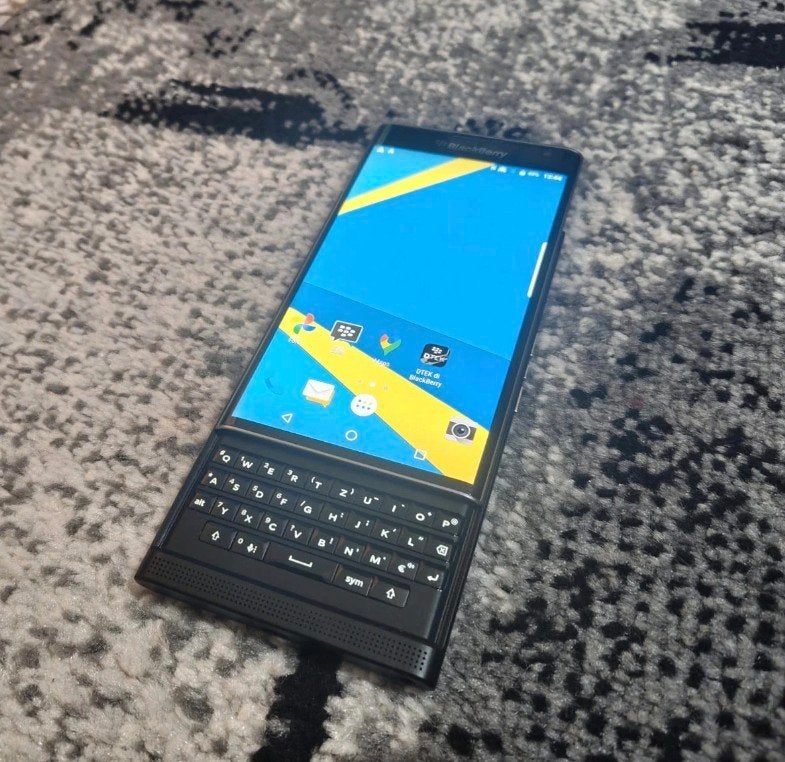 in uitstekend staat blackberry priv met Android 6 / 32GB, Telecommunicatie, Ophalen of Verzenden, Zwart
